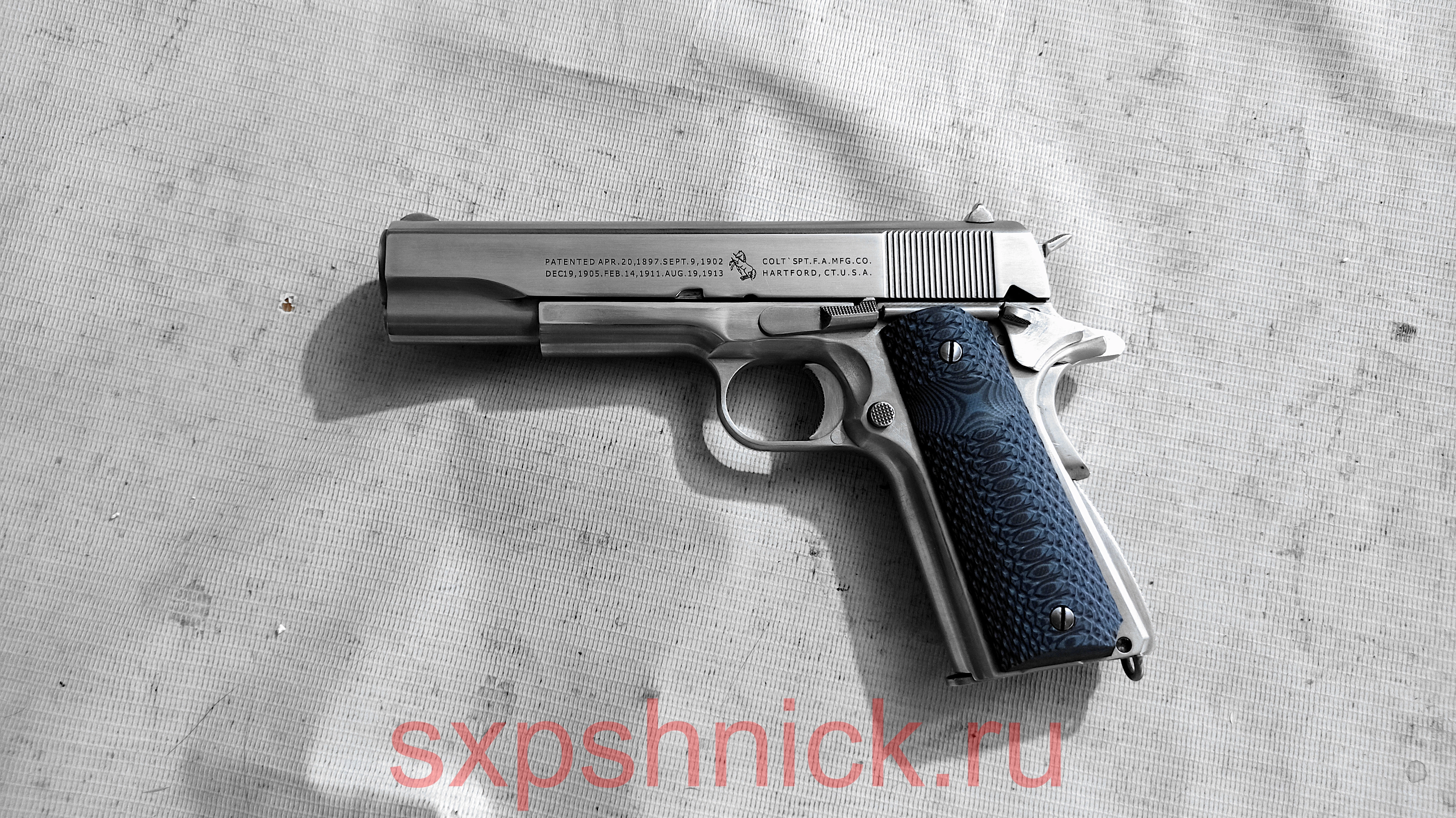 Gletcher CLT 1911 CO2 - "Психопат" 4.5 или 6мм